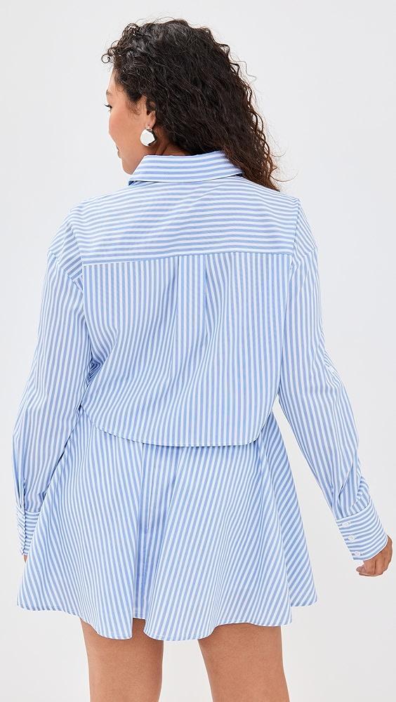 o.p.t Stripe Long Sleeve Dress | Shopbop Product Image