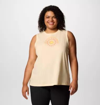 Columbia Women's Ruby Springs Graphic Tank - Plus Size- Product Image