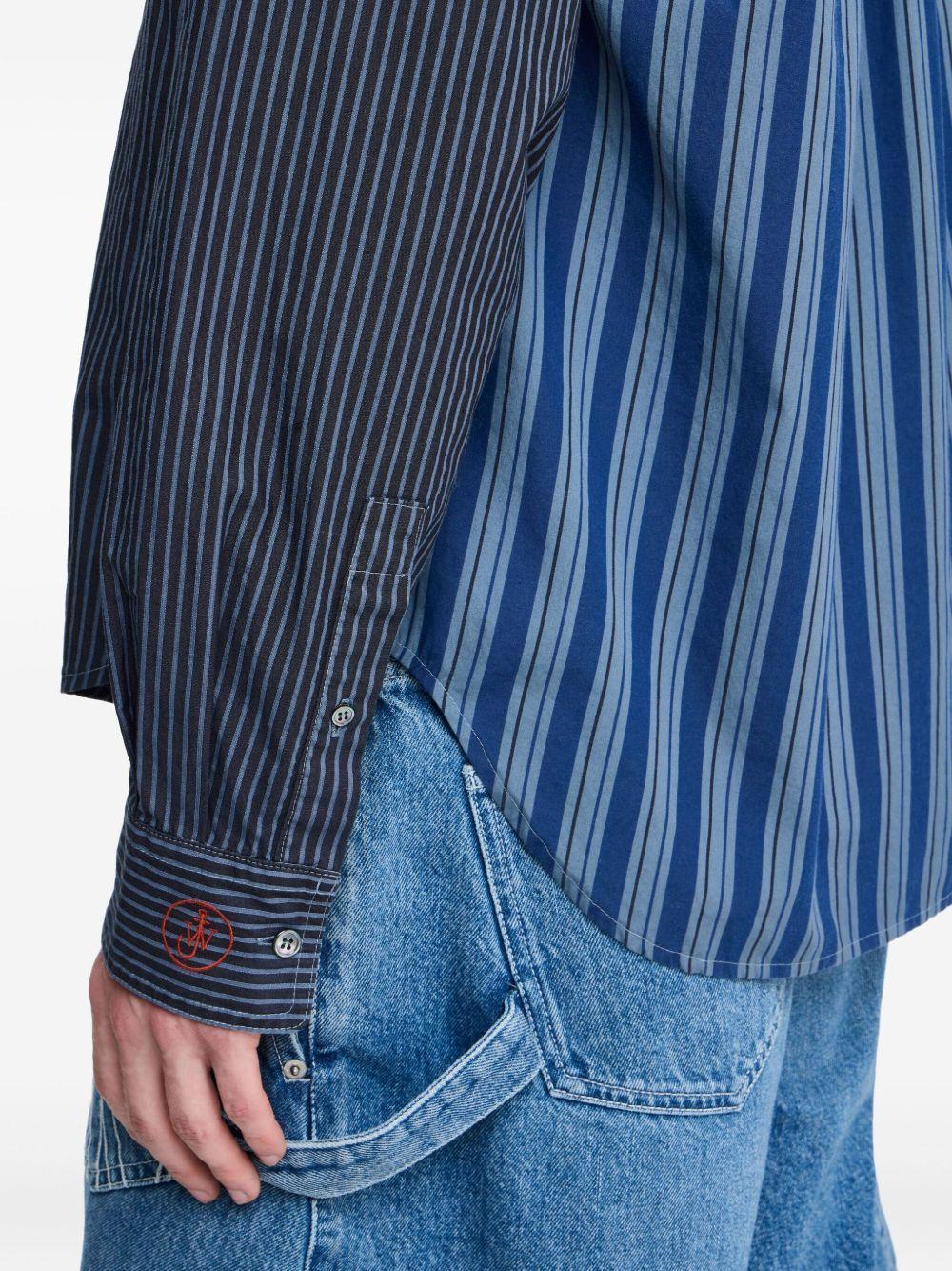 striped cotton shirt Product Image