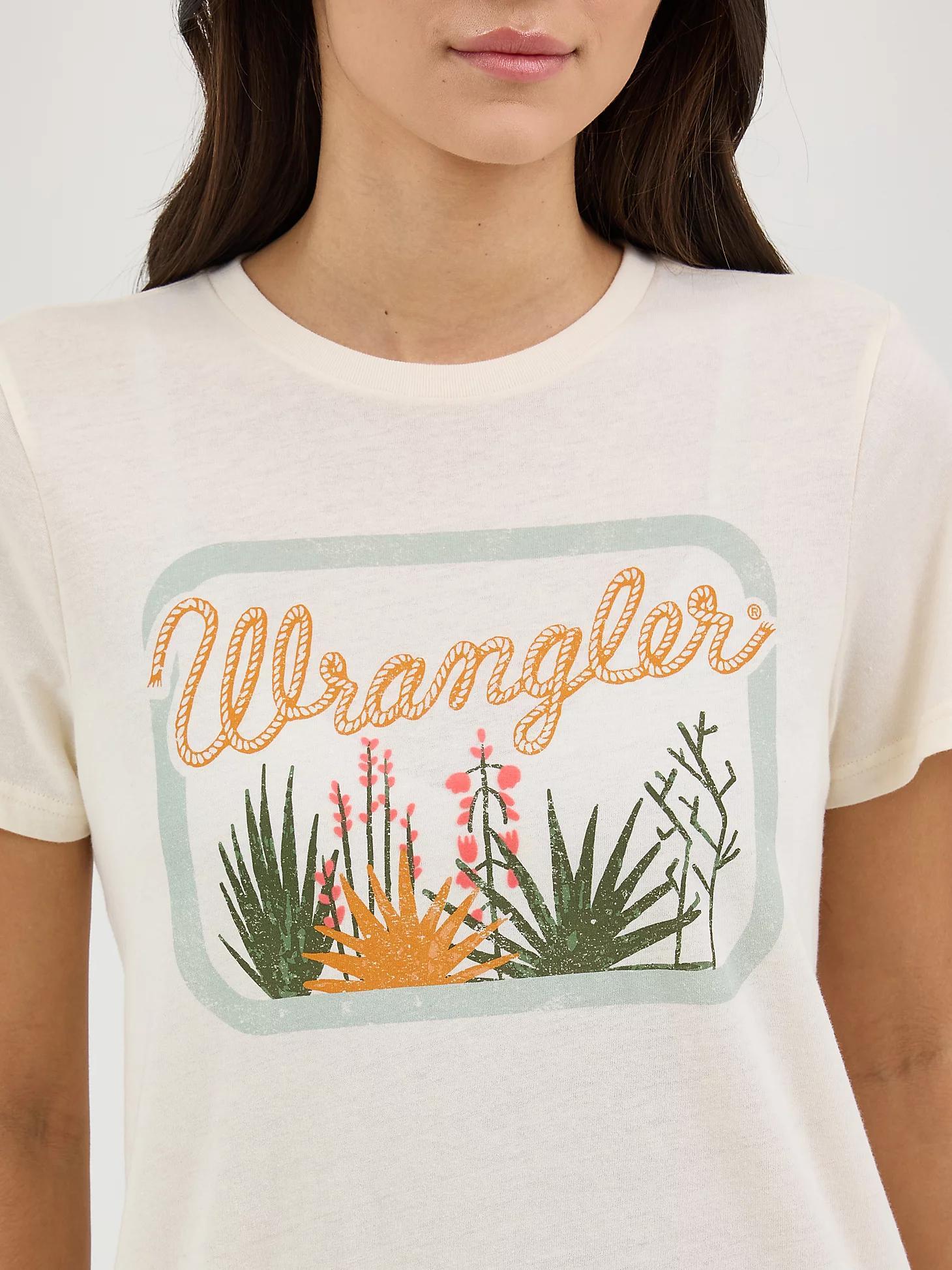 Women's Wrangler Southwestern Graphic Regular Fit Tee in Bruschetta Product Image