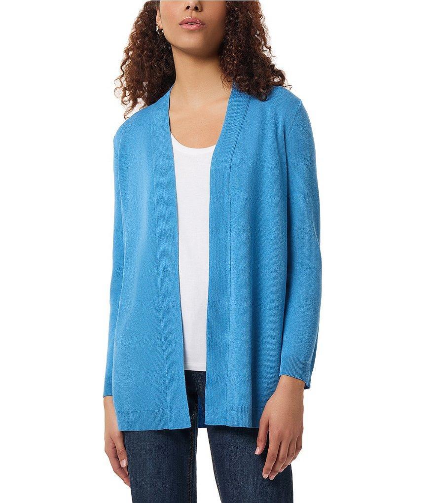 Jones New York Open Front Long Sleeve Cardigan Product Image