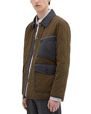 Theory Project Quilted Feather Nylon Barn Jacket Product Image