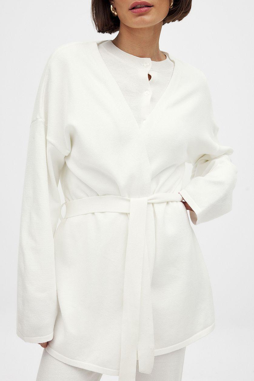 Knitted Wrap Cardigan Product Image