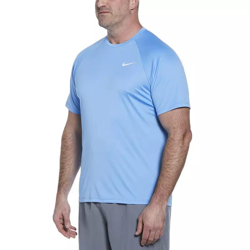 Big & Tall Nike Dri-FIT UPF 40+ Hydroguard Swim Tee, Men's, Size: 3XL, Fir Product Image