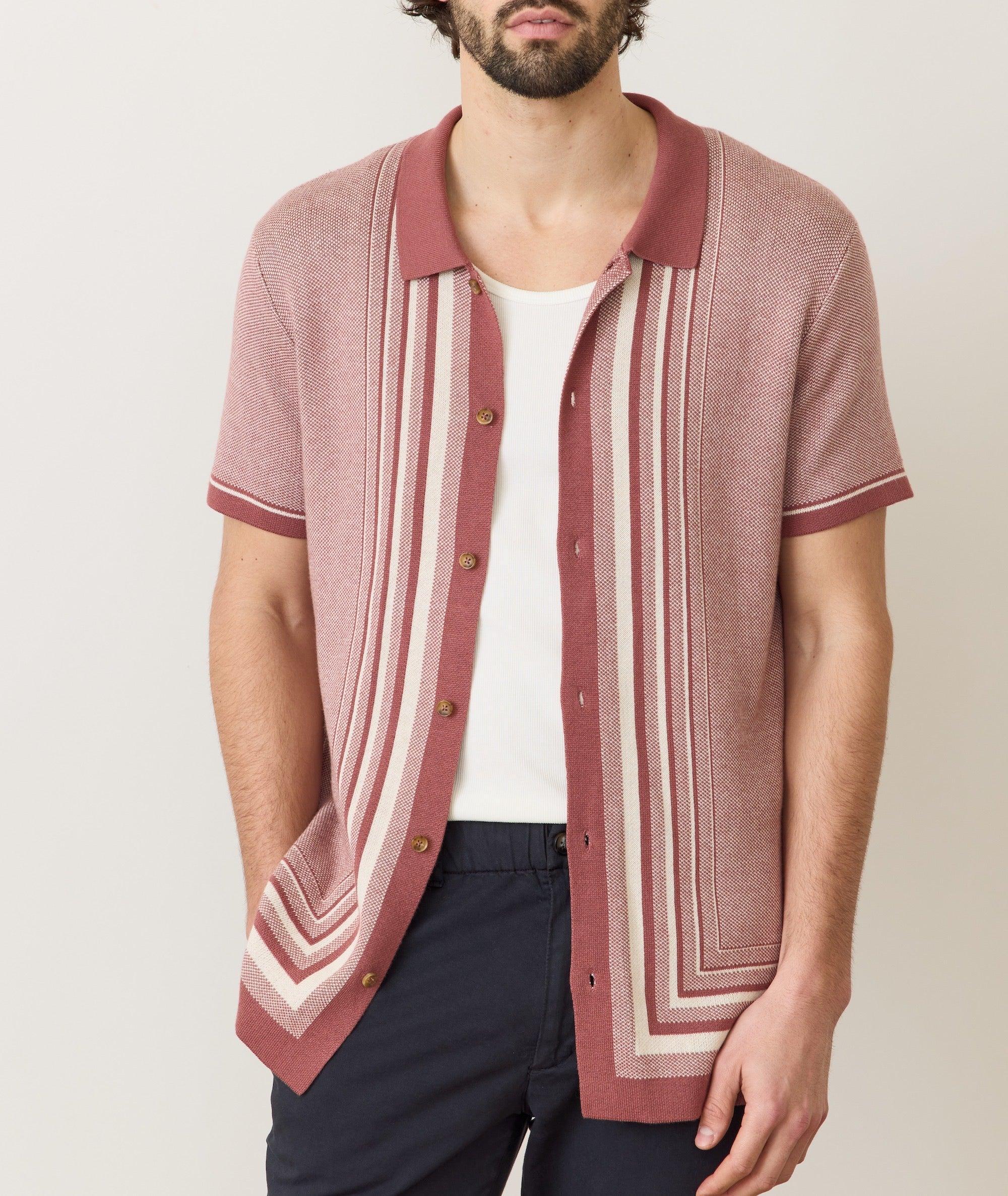 Ethan Sweater Button-Down Product Image