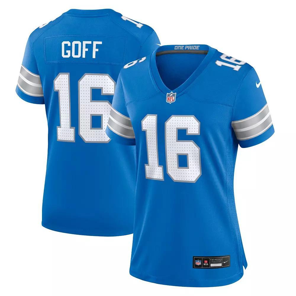 Women's Nike Jared Goff Blue Detroit Lions Game Jersey,  Product Image