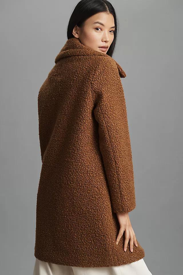 NVLT Flat Bouclé Double-Breasted Overcoat Product Image