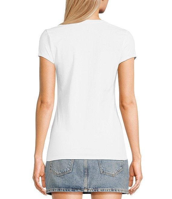 Guess Short Sleeve Embellished Logo T-Shirt Product Image