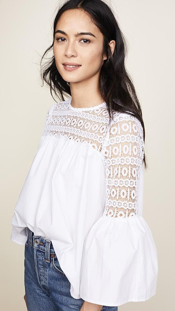 endless rose Crochet Blouse | Shopbop Product Image