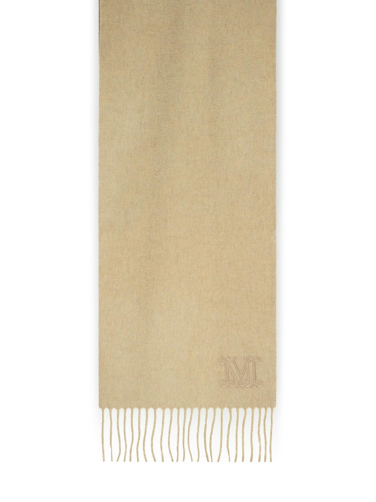 'wsdalia' Cashmere Scarf Fringed Edges In Cream Product Image