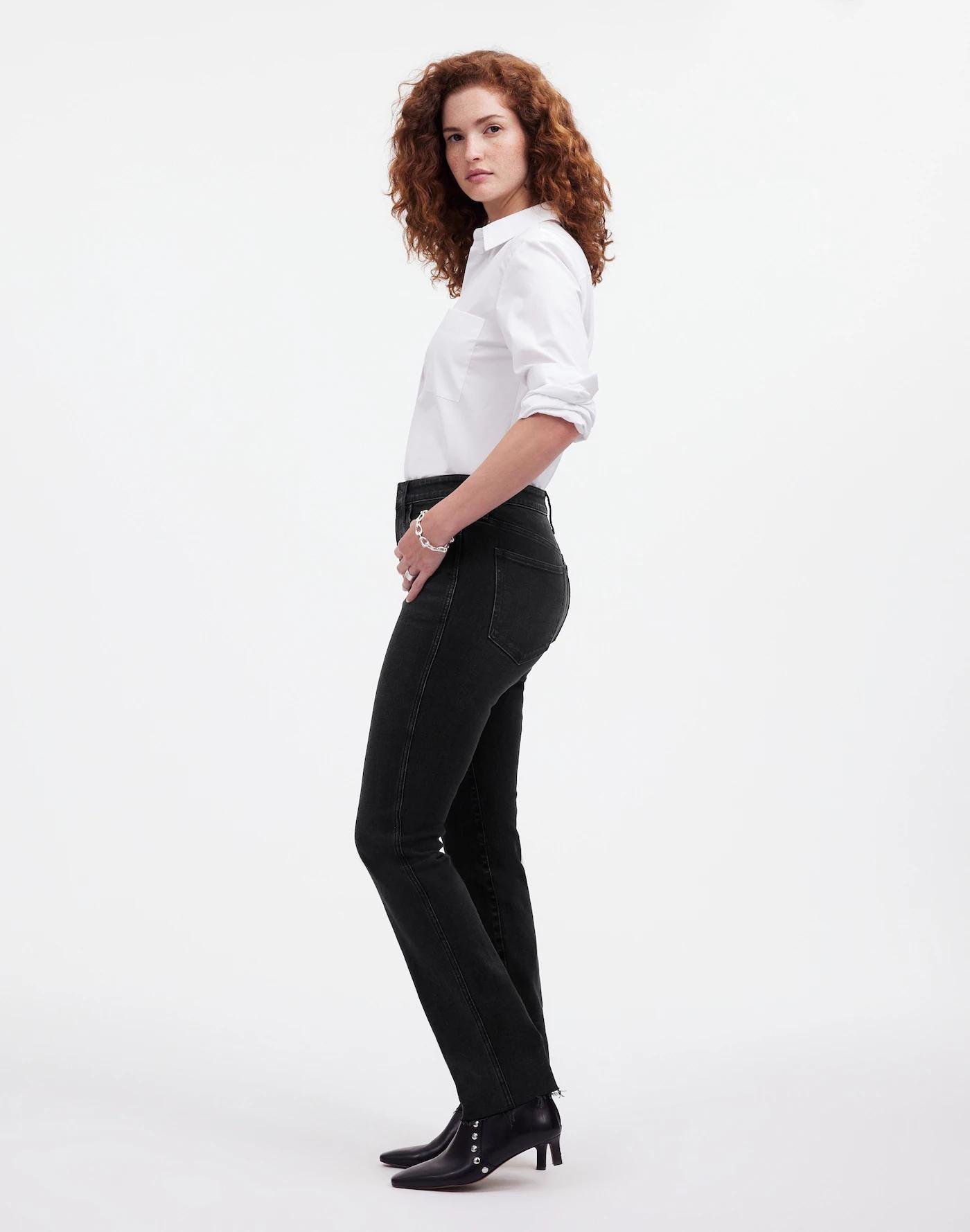 Curvy Stovepipe Jeans Product Image