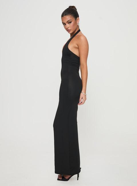 Spicy Maxi Dress Black Product Image