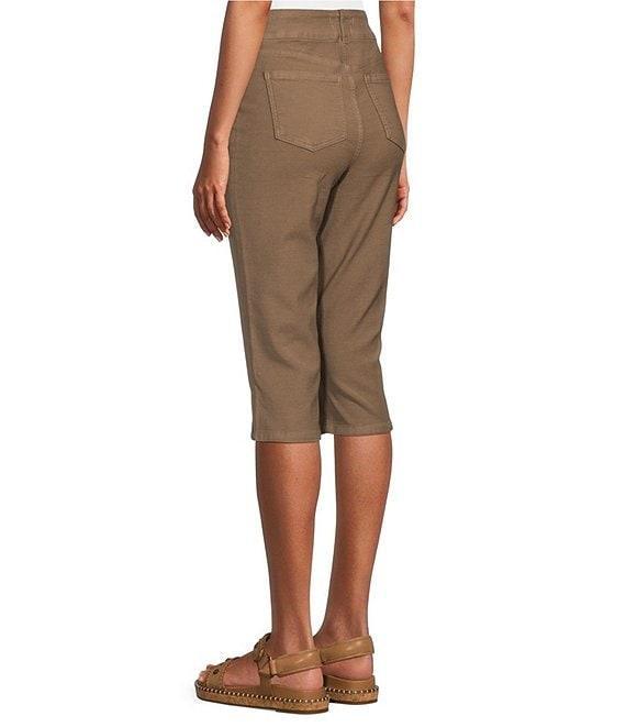 Westbound Petite Size High Rise Pull-On Capri Pants Product Image