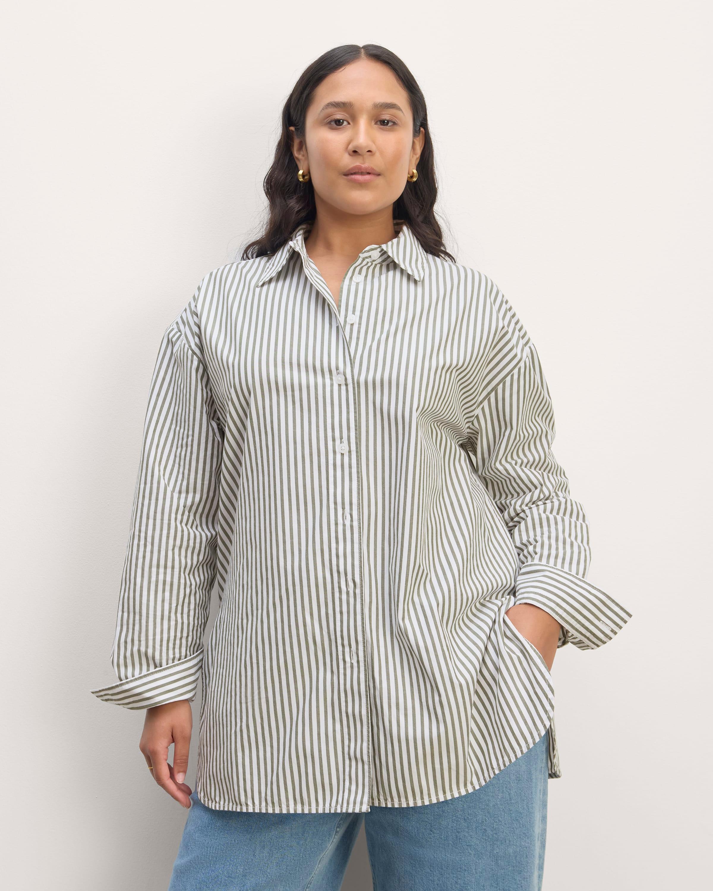 The Supima® Cotton Boyfriend Shirt Product Image