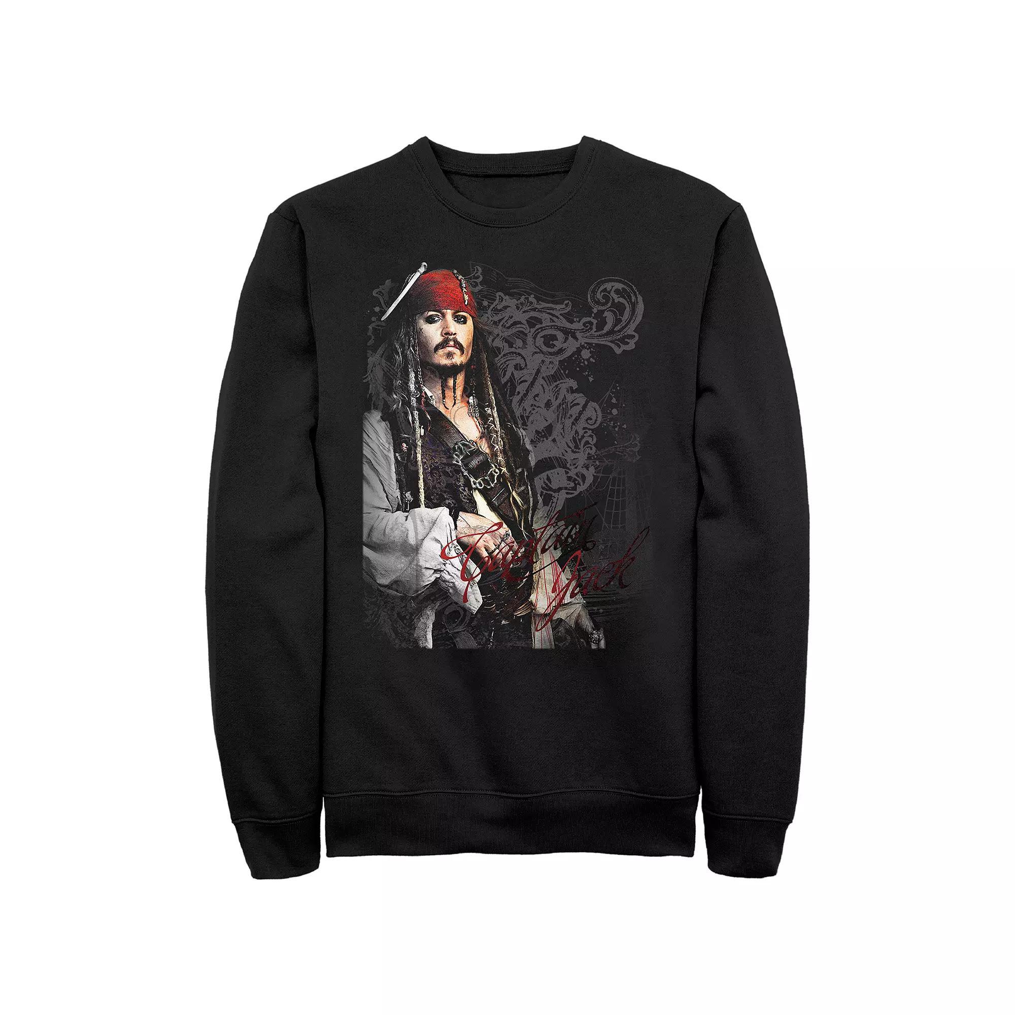 Men's Disney's Pirates Of The Caribbean Ornate Jack Sweatshirt,  Product Image