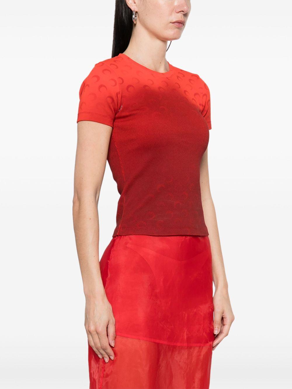 Moon faded T-shirt Product Image