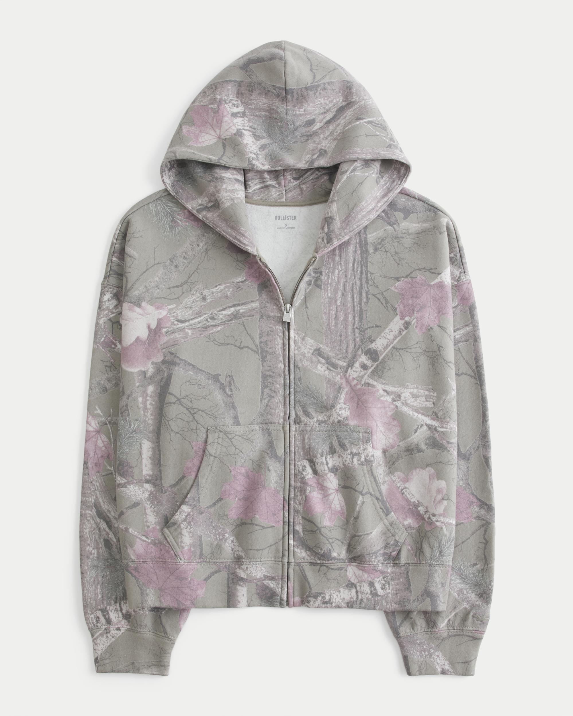 Oversized Zip-Up Hoodie Product Image