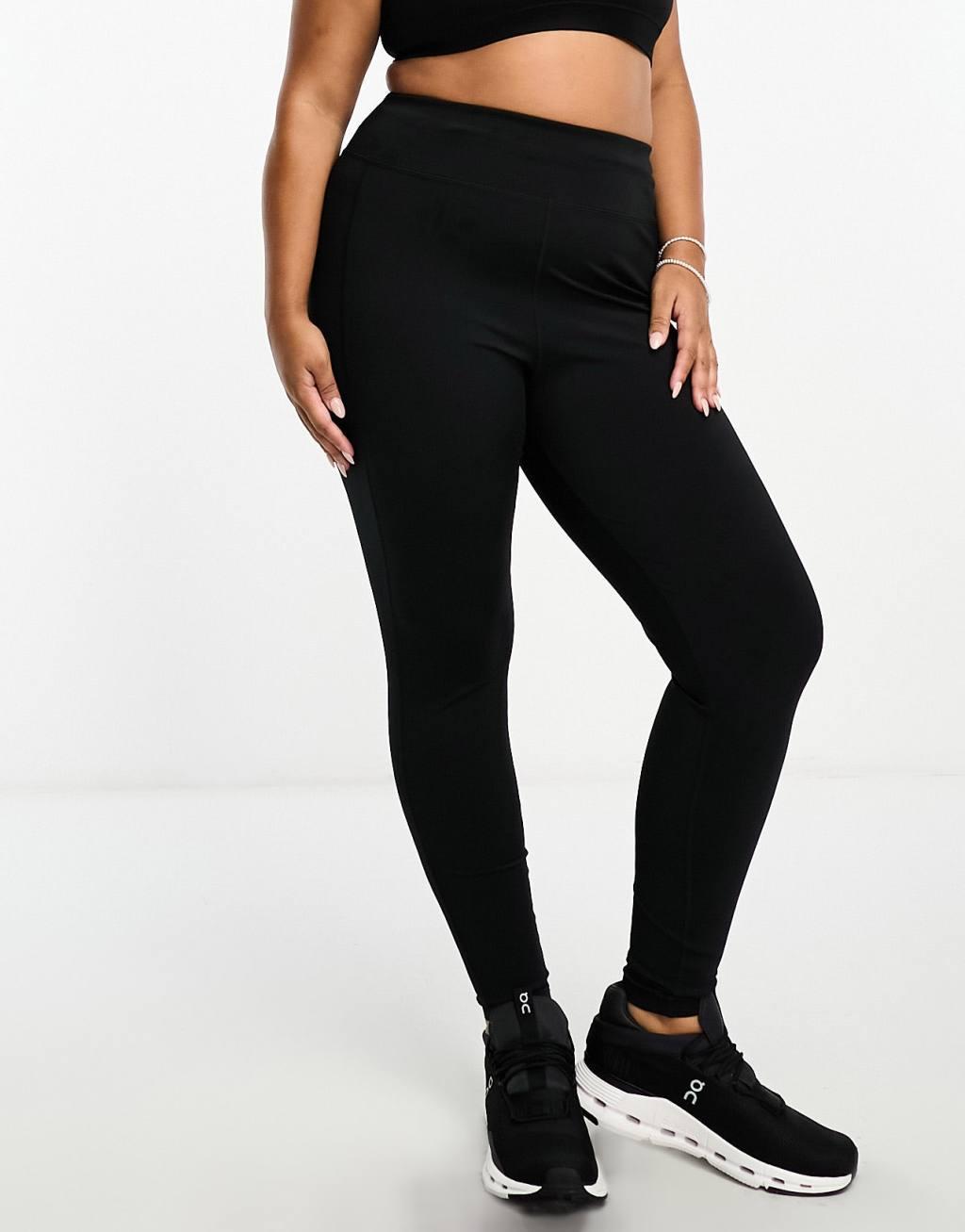 ASOS 4505 Hourglass Icon running tie waist gym legging with phone pocket Product Image