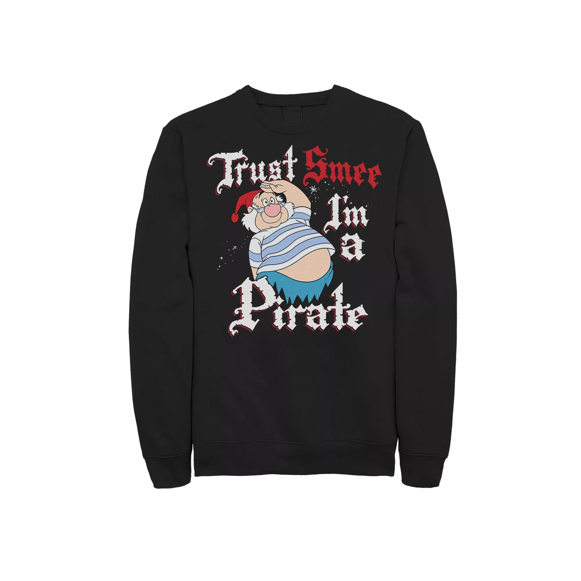 Disney's Peter Pan Trust Smee I'm A Pirate Salute Men's Sweatshirt,  Product Image
