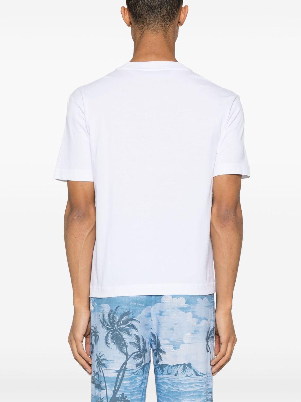 logo-embroidered cotton T-shirts (pack of three) Product Image