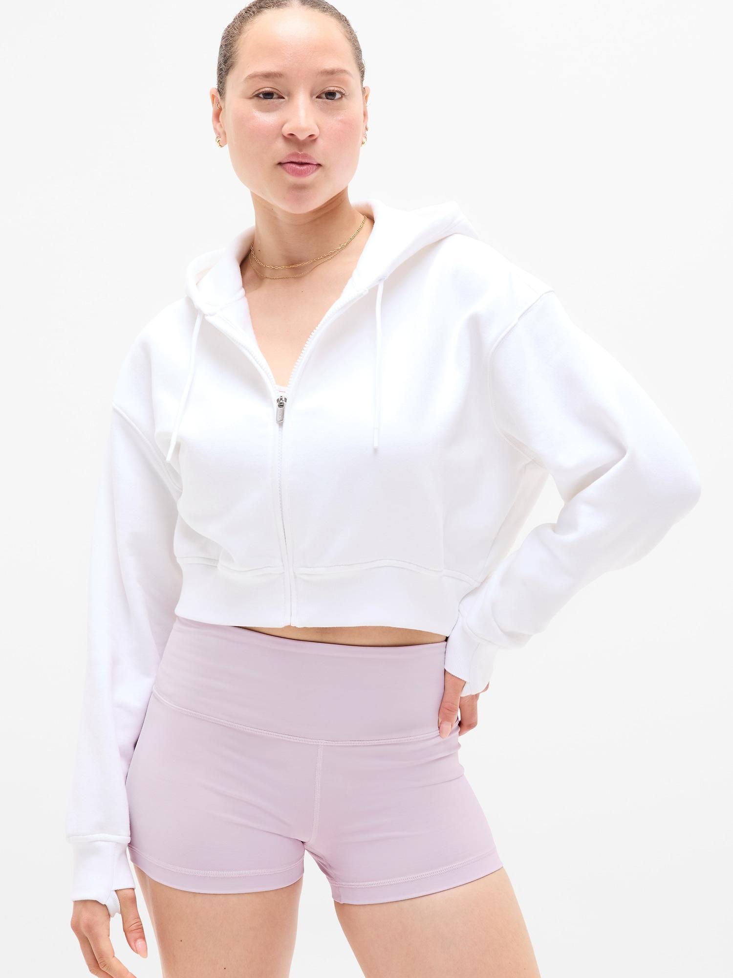Forever Fleece Crop Full Zip Product Image
