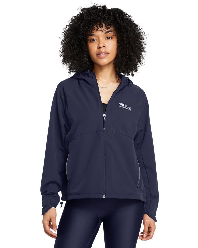 Women's UA Unstoppable Collegiate Hooded Jacket Product Image