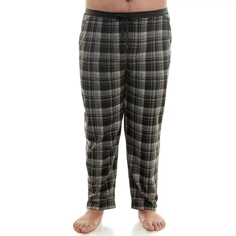 Big & Tall Sonoma Goods For Life® Supersoft Waffle Pajama Pants, Men's, Size: 3XL Tall, Blue Shore Product Image