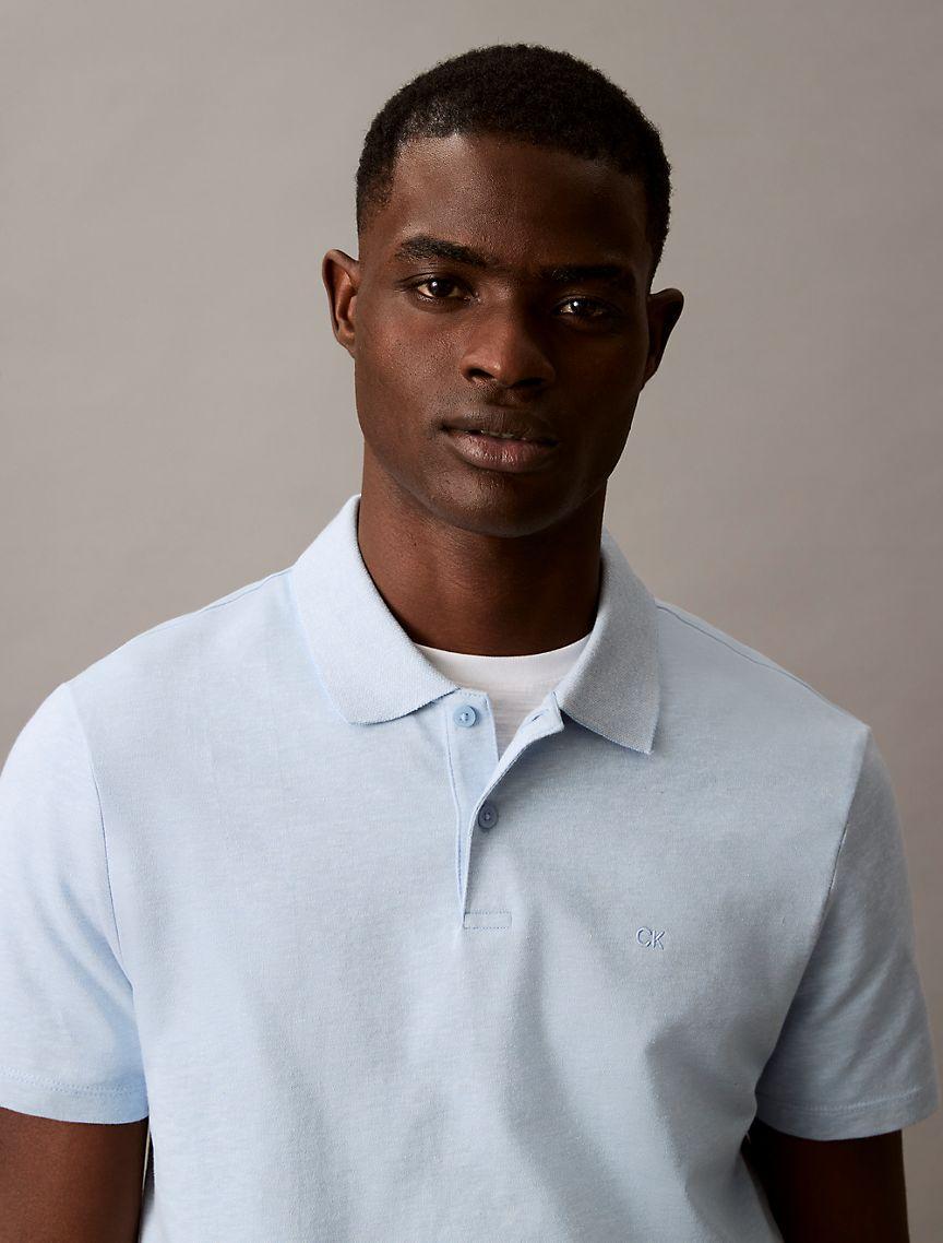 Cotton Blend Classic Polo Shirt  Product Image