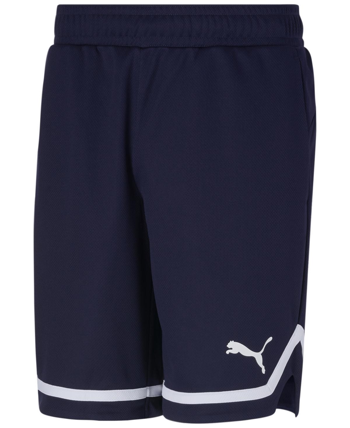 Puma Mens Rtg Regular-Fit Moisture-Wicking Mesh 10 Basketball Shorts Product Image