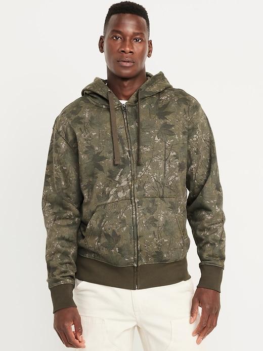 Oversized Zip Hoodie Product Image