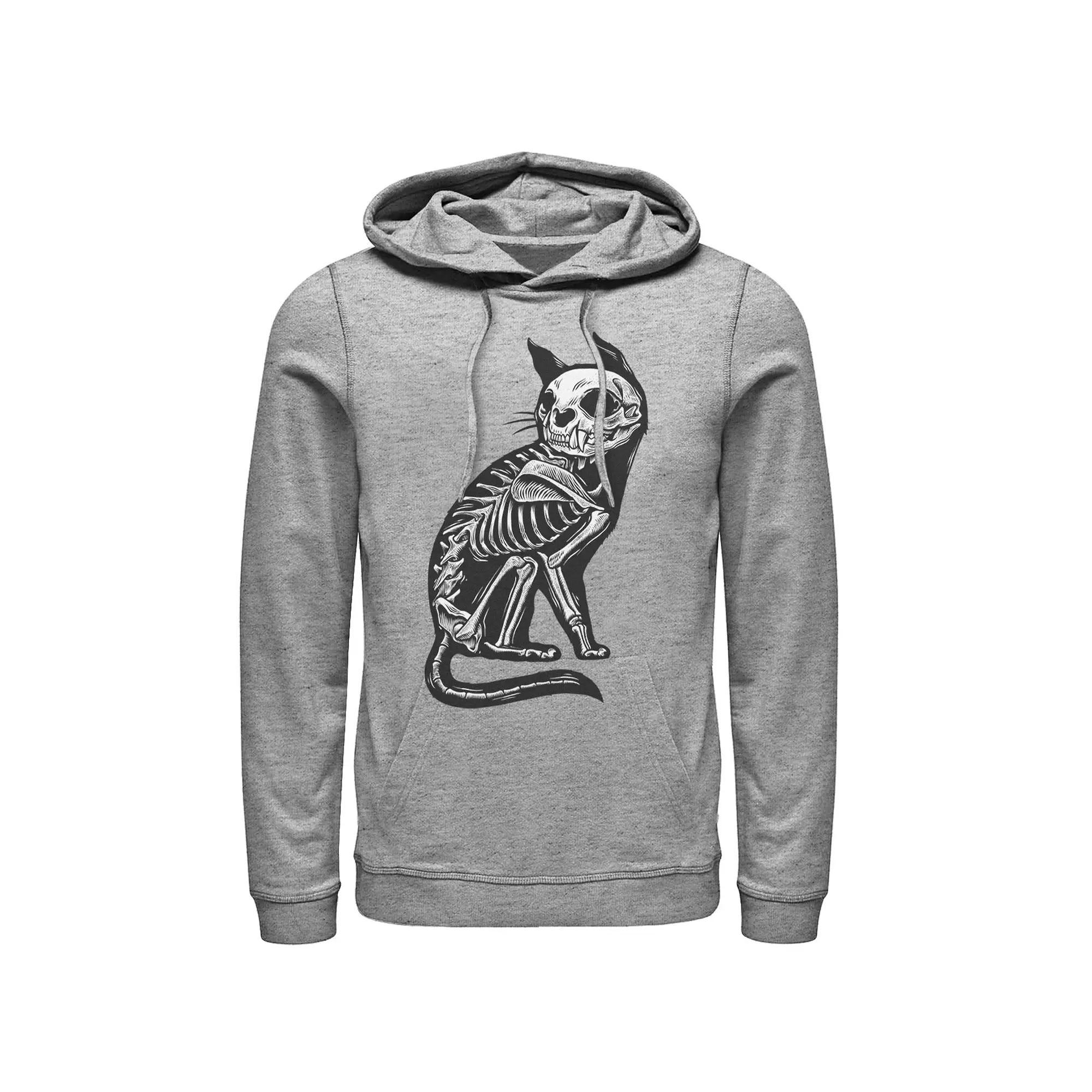 Men's X-ray Cat Hoodie,  Product Image