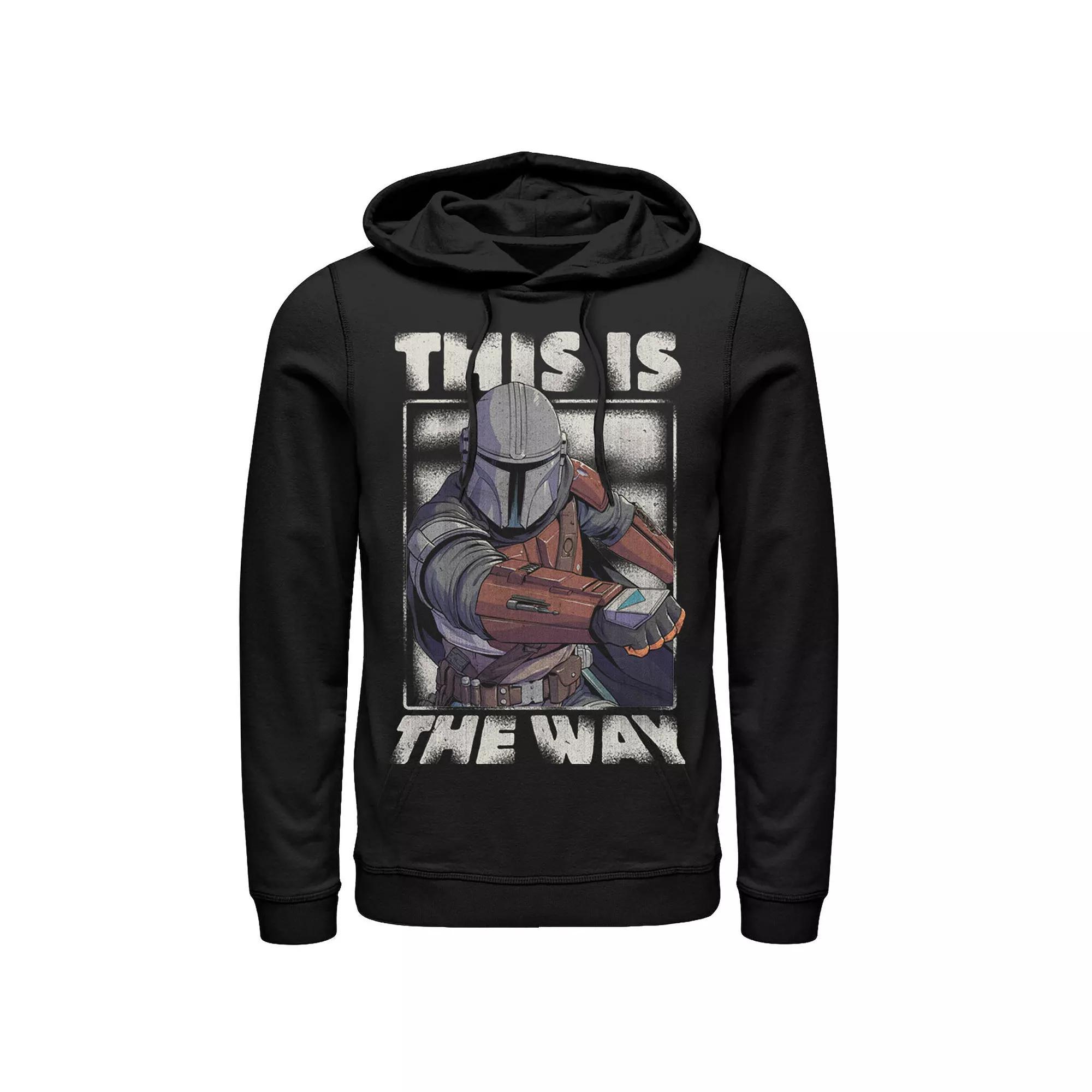 Men's Star Wars The Mandalorian This Is The Way Portrait Hoodie,  Product Image
