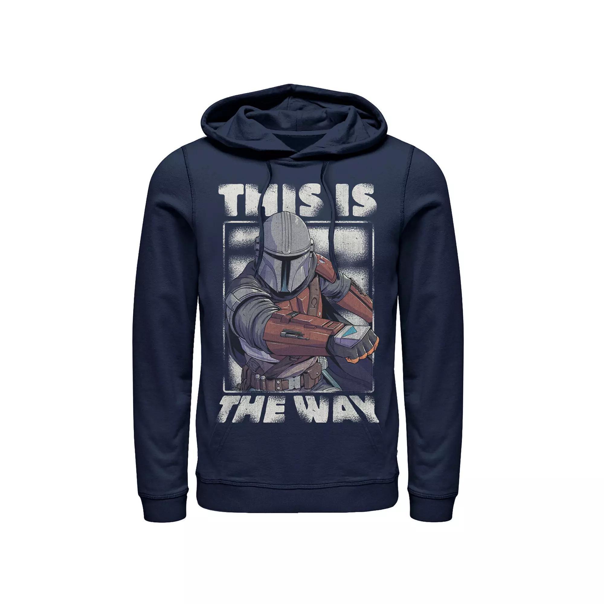 Men's Star Wars The Mandalorian This Is The Way Portrait Hoodie,  Product Image
