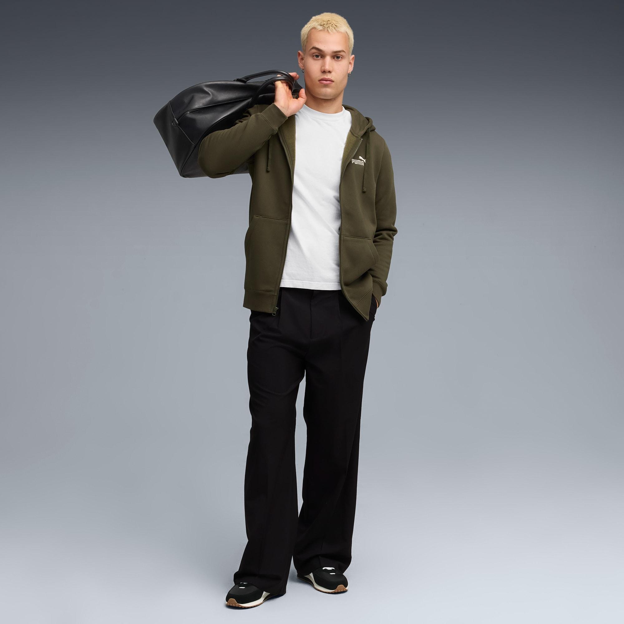 Essentials No. 1 Logo Full-Zip Hoodie Men Product Image