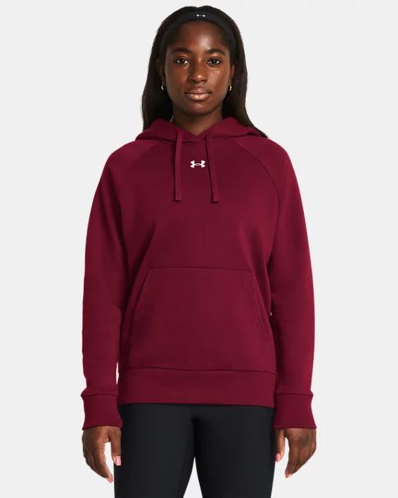 Womens UA Rival Fleece Hoodie Product Image