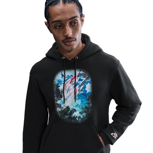 Mens Nike Sportswear Club Fleece Hoodie | HV1246-010 Product Image