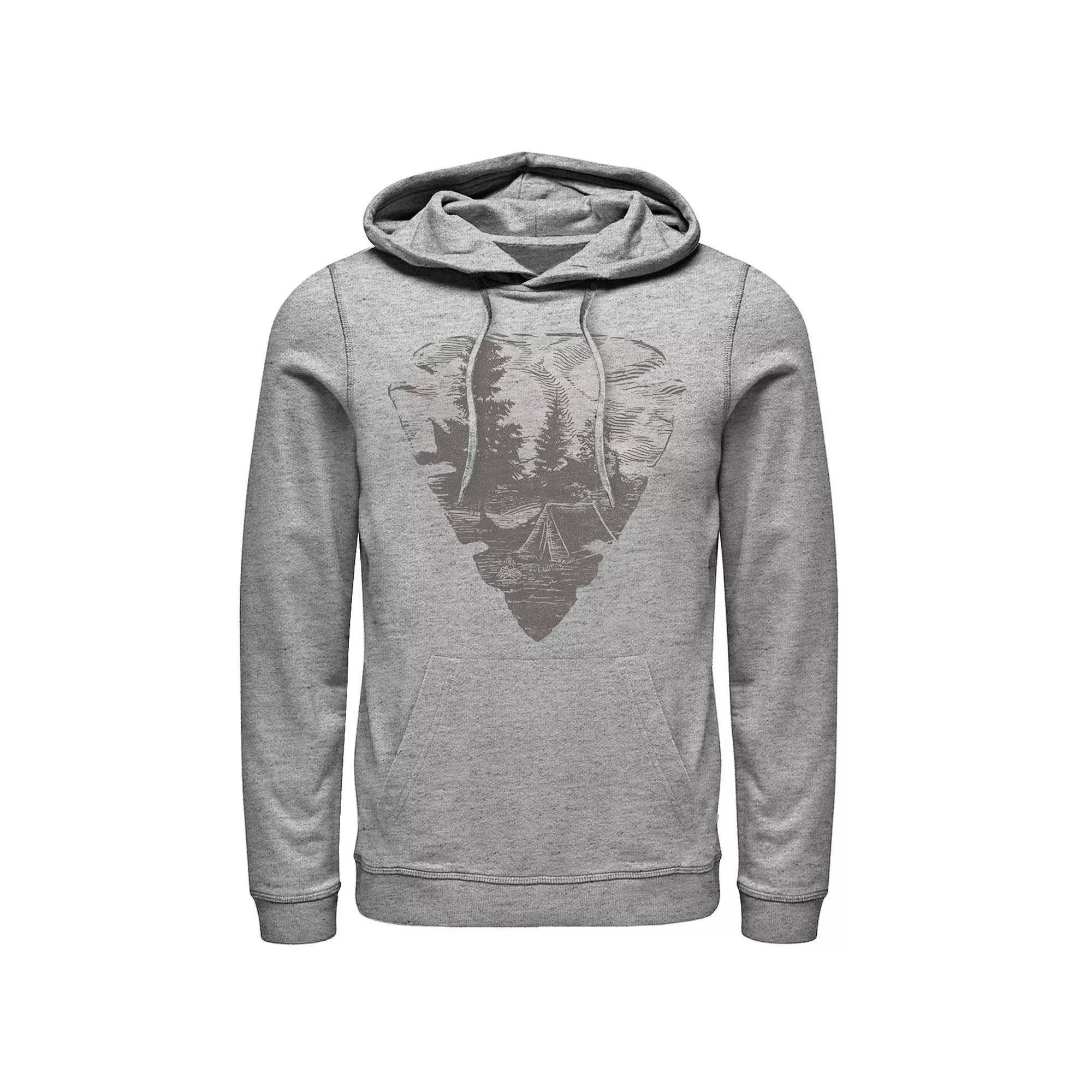 Men's Fifth Sun Arrowhead Camping Sketch Fill Hoodie,  Product Image