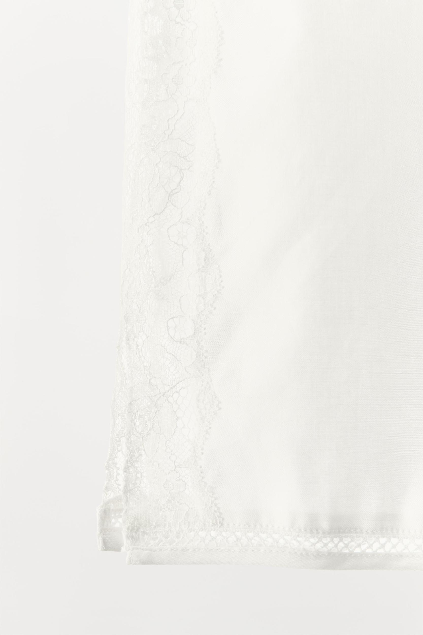 LACE LADDER STITCH TOP Product Image