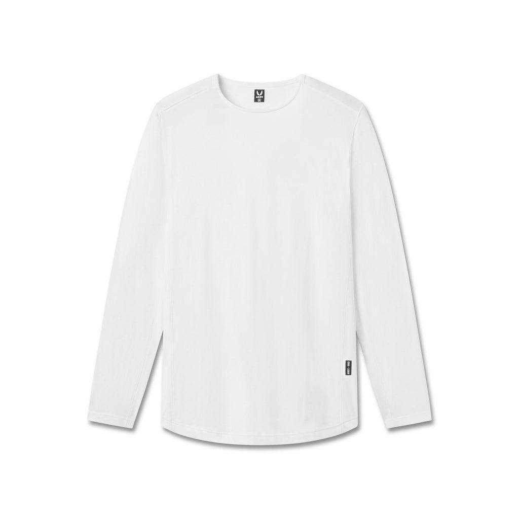1058. Creora® Cotton Modal Long Sleeve - White Product Image