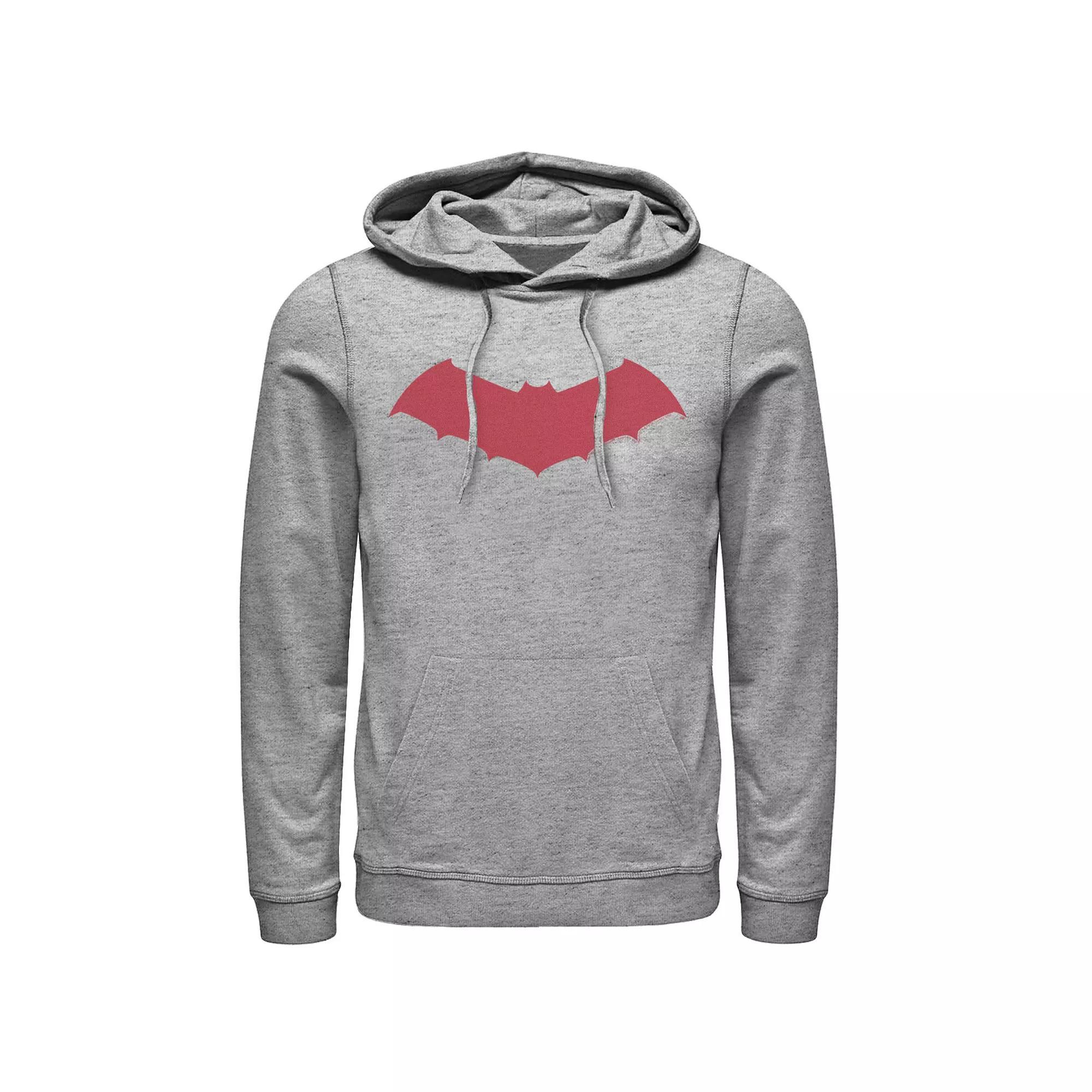 Men's DC Comics Batman Red Chest Logo Hoodie,  Product Image