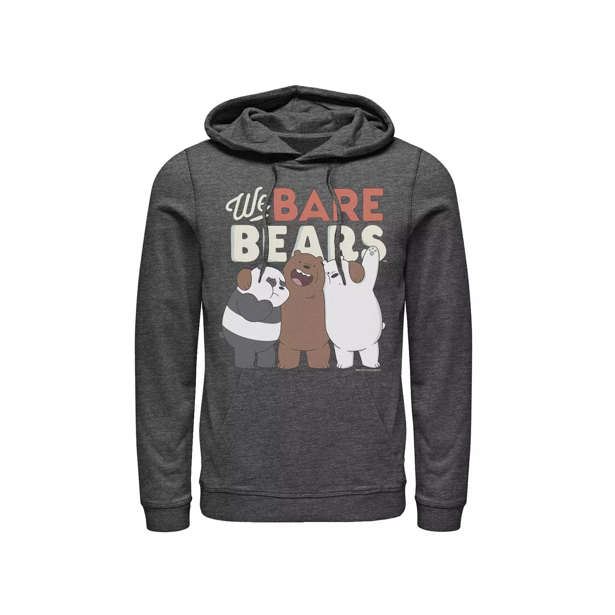 Men's Cartoon Network We Bare Bears Group Portrait Hoodie,  Product Image