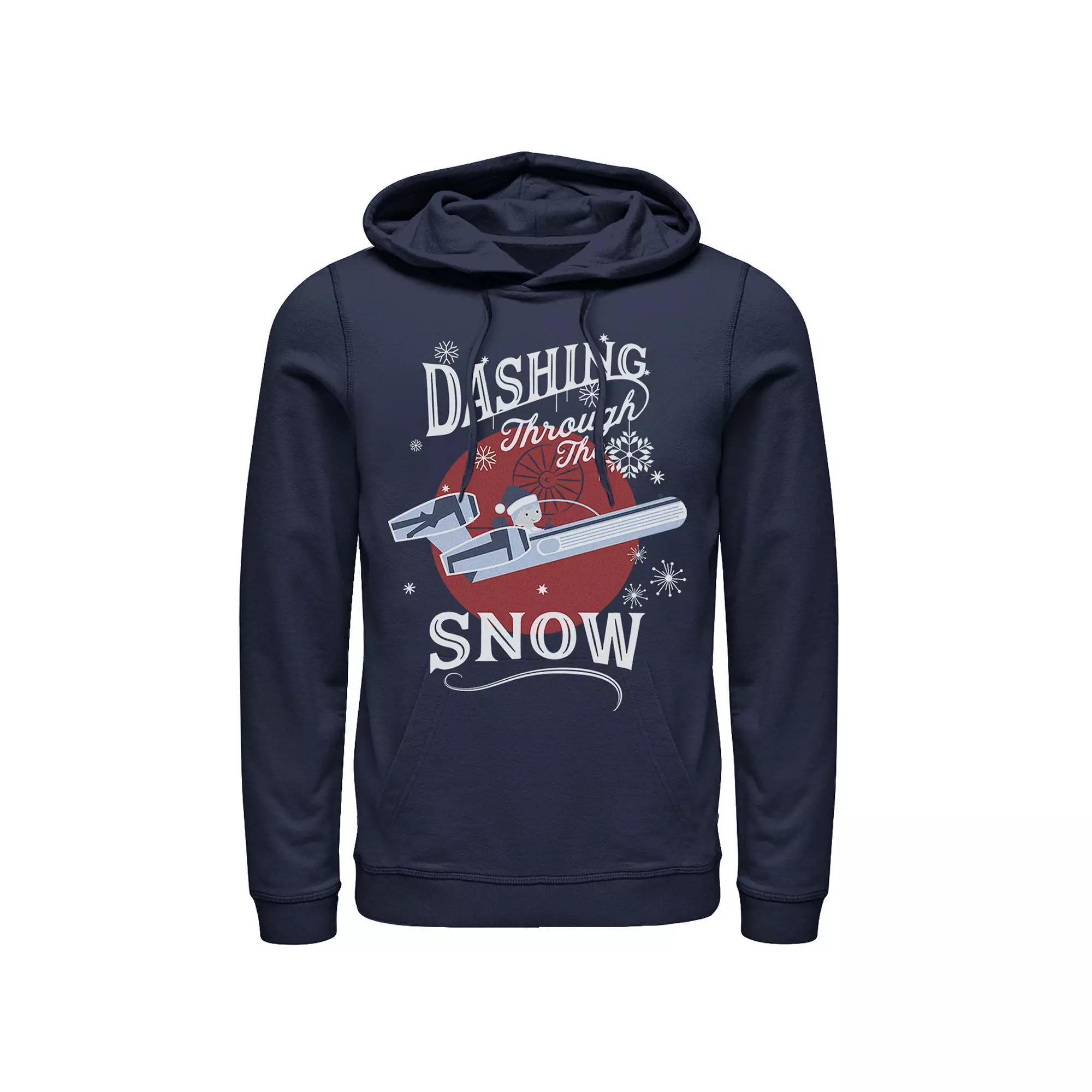 Men's Star Wars Luke Dashing Through Snow Christmas Hoodie,  Product Image
