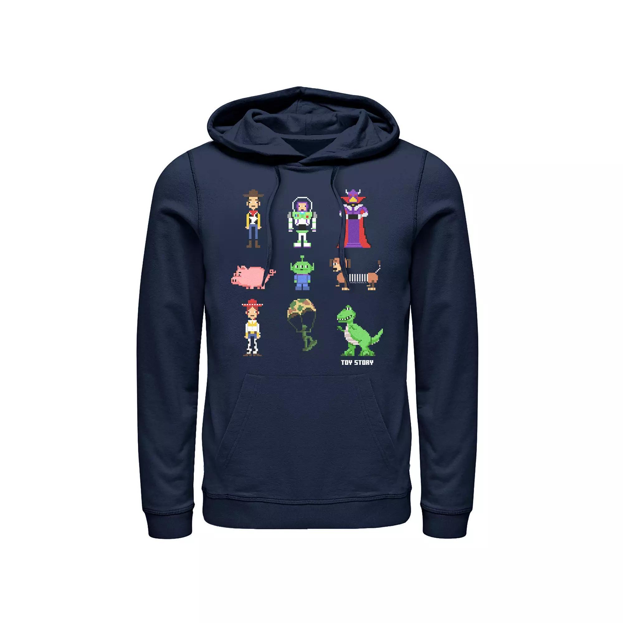 Men's Cartoon Network Adventure Time Finn & Jake Kapow Hoodie, Size: XXL, Royal Product Image