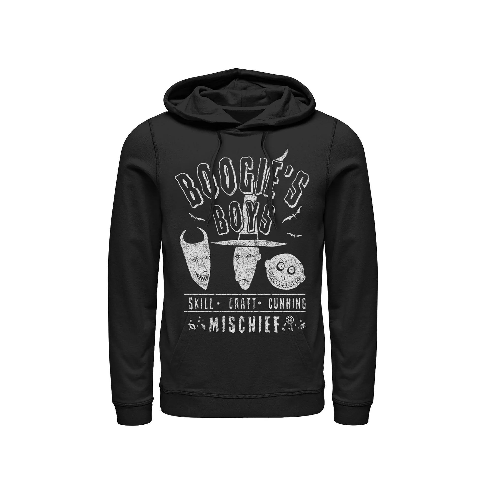 Disney's The Nightmare Before Christmas Boogie's Boys Men's Hoodie, Size: Small, Black Product Image