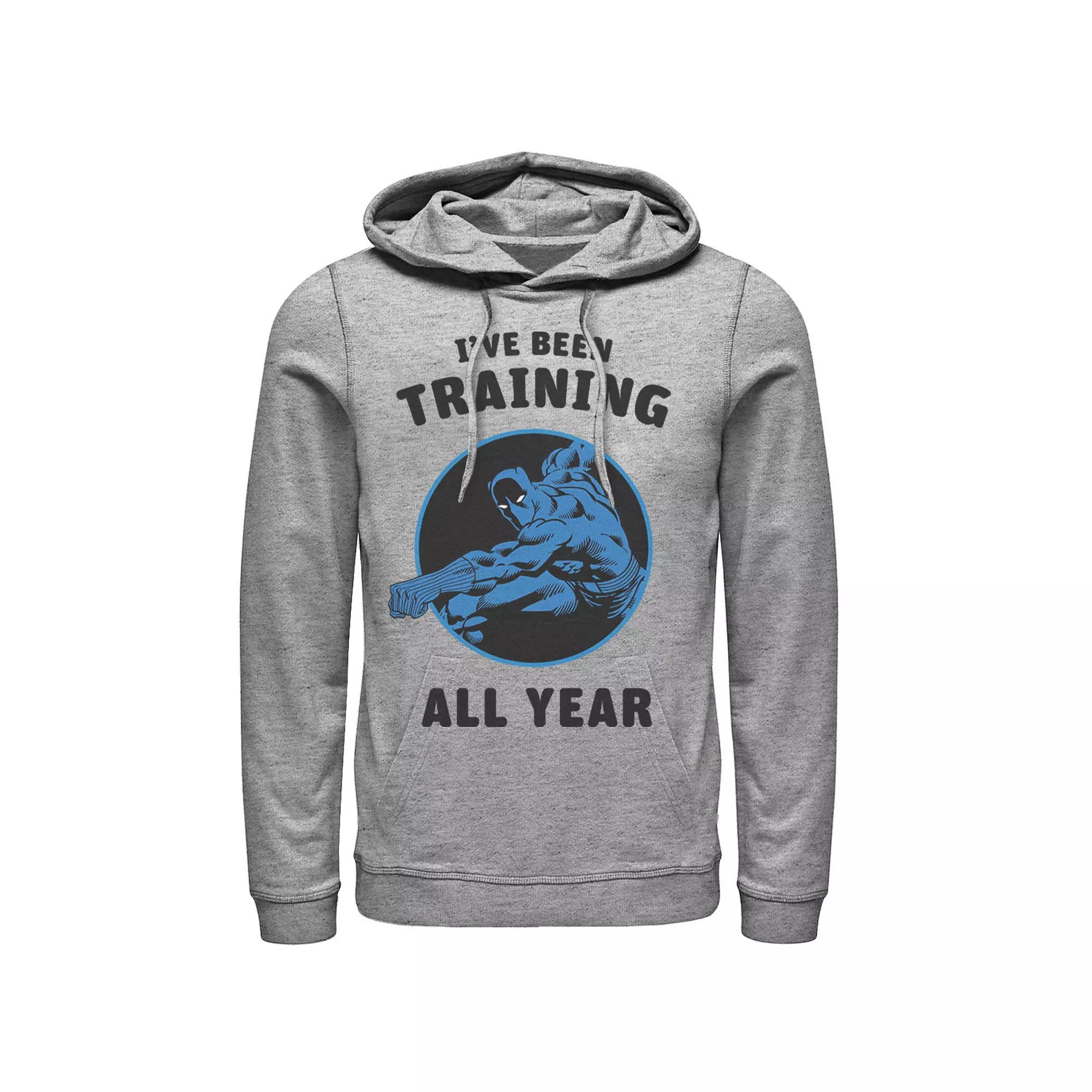Men's Marvel Avengers Black Panther I've Been Training All Year Hoodie,  Product Image