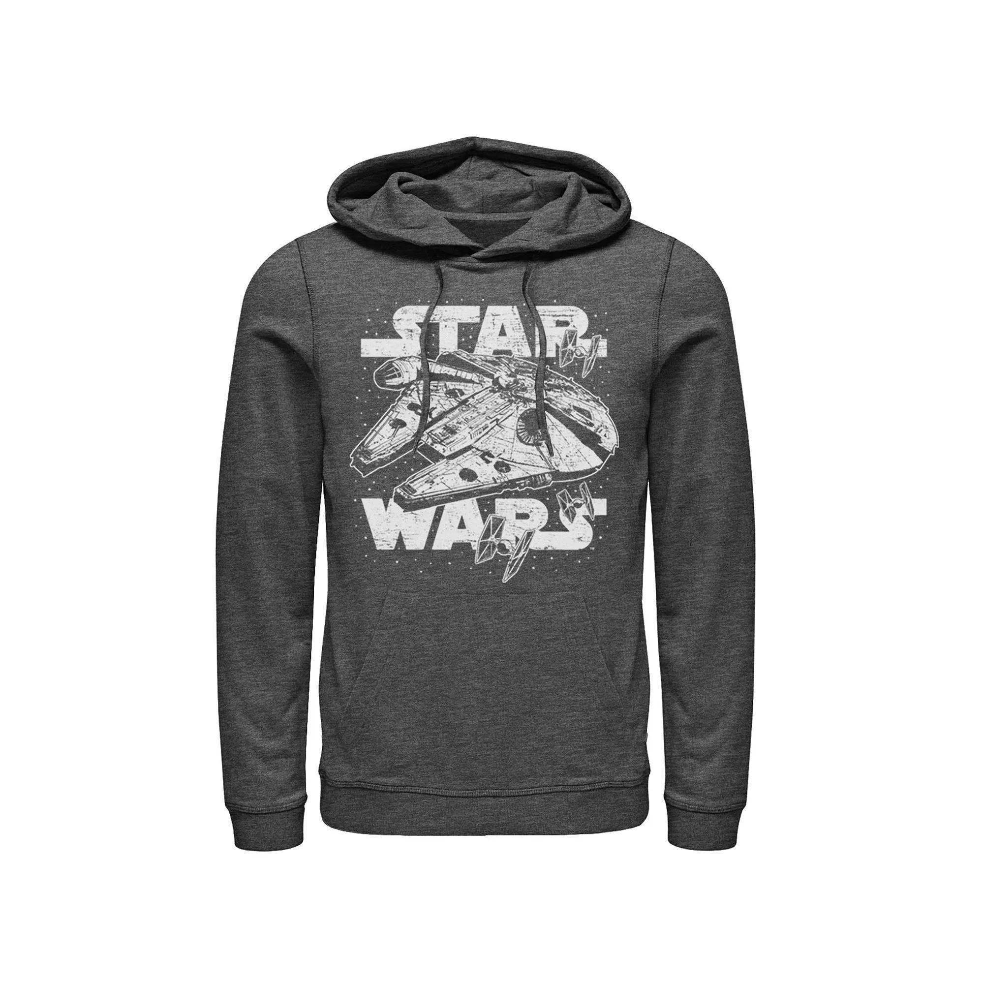 Men's Star Wars Millennium Falcon Hyperdrive Hoodie,  Product Image