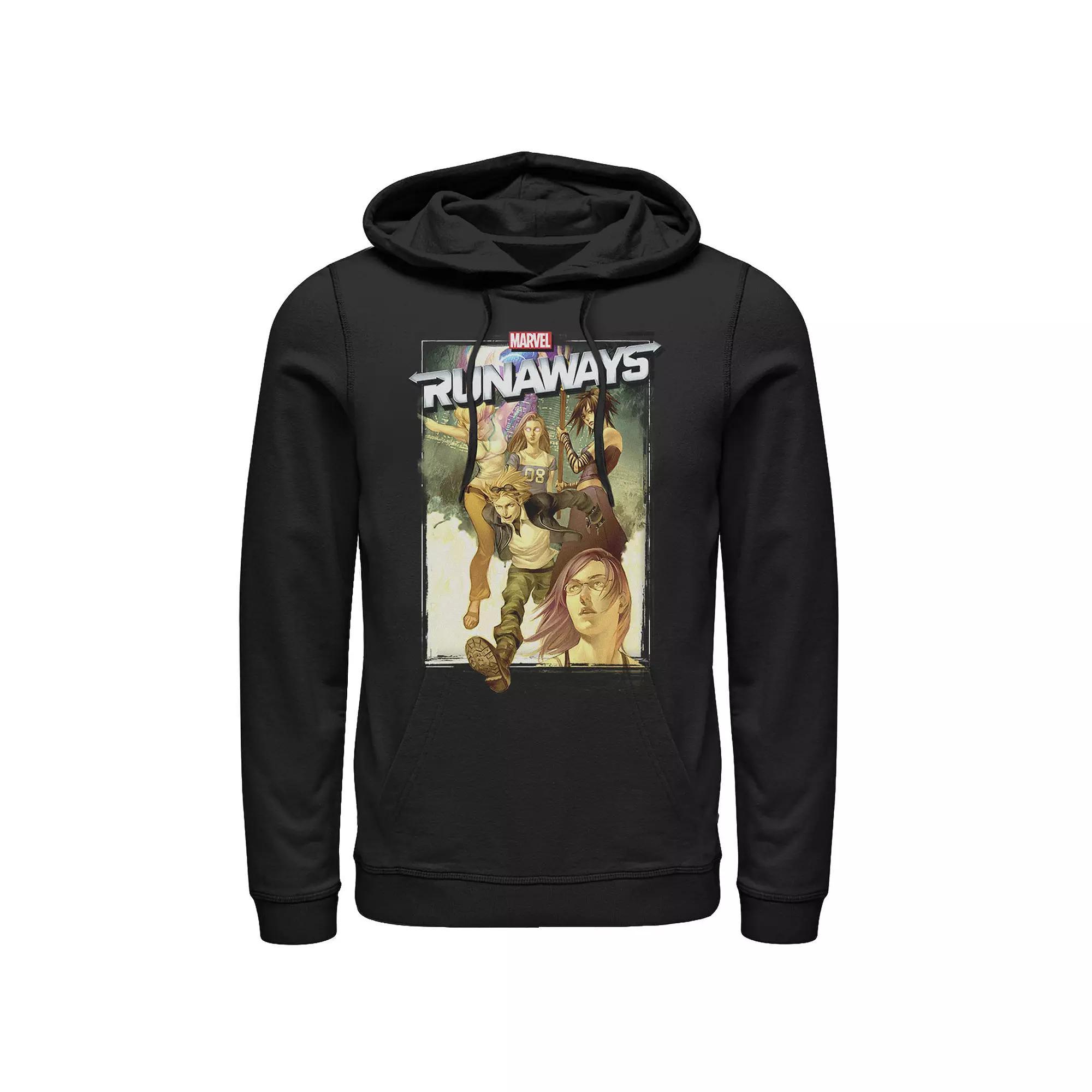 Men's Marvel Runaways Group Poster Graphic Hoodie,  Product Image