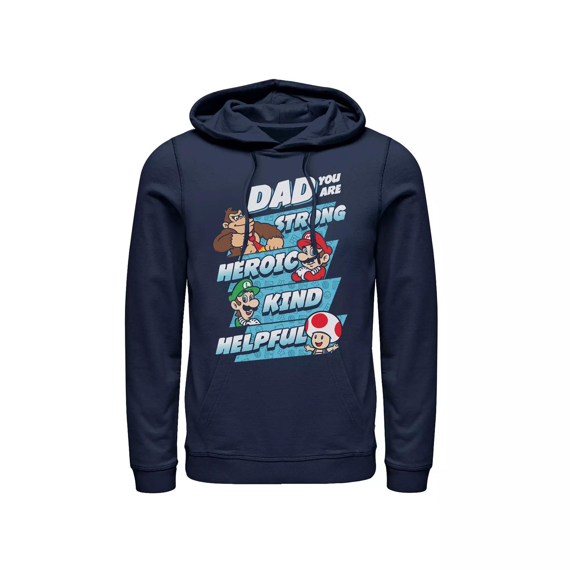 Men's Nintendo Super Mario Dad You Are Hoodie,  Product Image