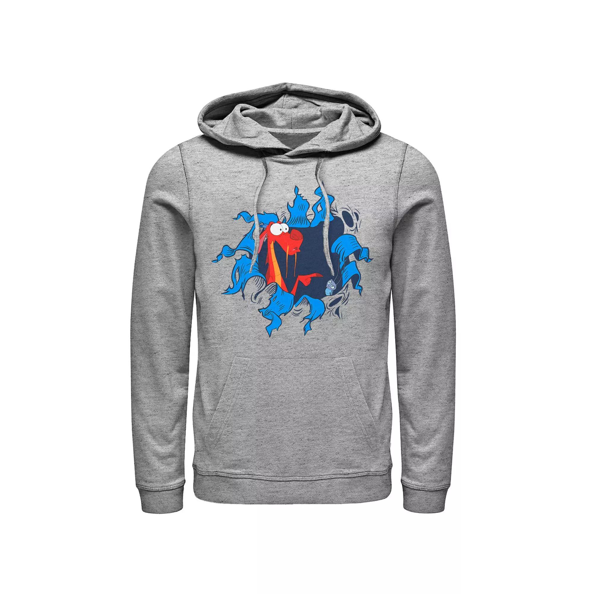 Disney's Mulan Mushu Cri-Kee Takes The Blame Men's Graphic Hoodie,  Product Image
