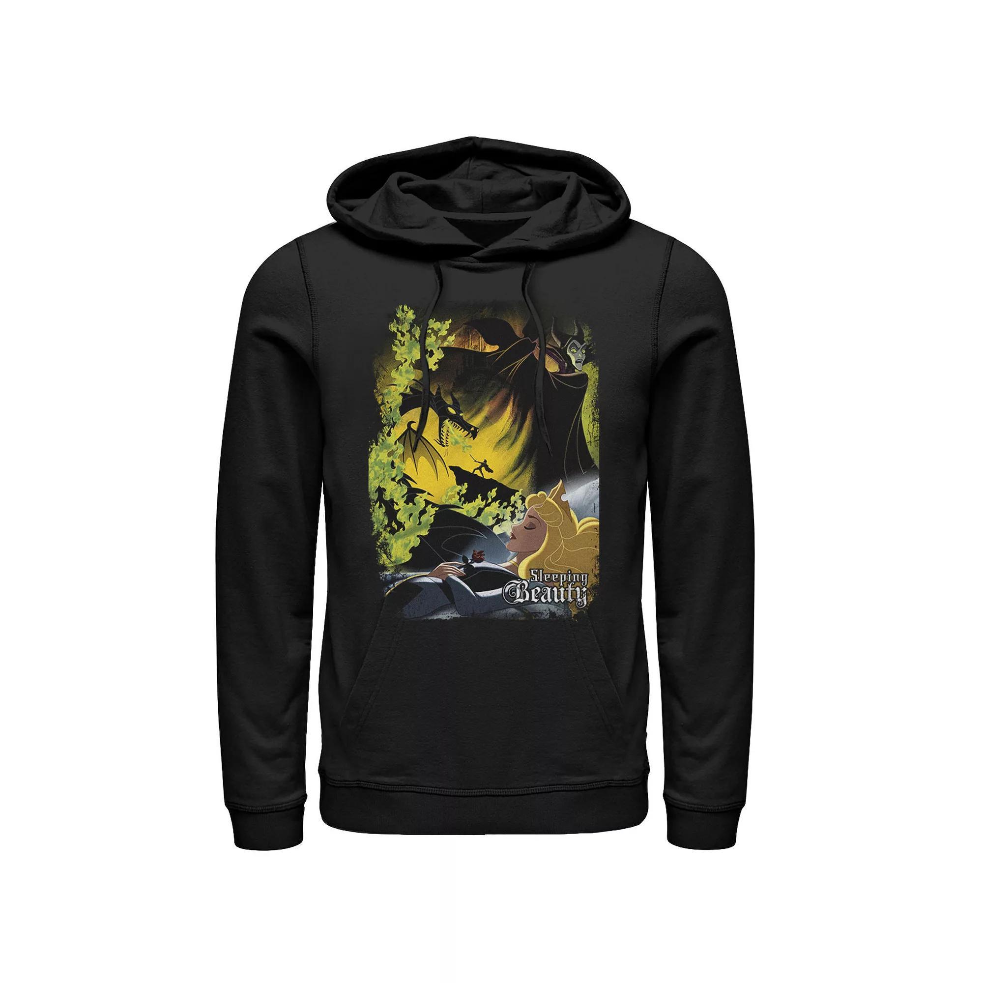 Disney's Sleeping Beauty Men's Pullover Hoodie, Size: 3XL, Black Product Image